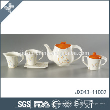 15pcs novo design de decalque de flor de porcelana personalizado copo de chá conjuntos